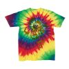Youth Multi-Color Spiral Tie-Dyed T-Shirt Thumbnail