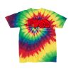 Youth Multi-Color Spiral Tie-Dyed T-Shirt Thumbnail