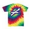Youth Multi-Color Spiral Tie-Dyed T-Shirt Thumbnail