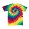 Youth Multi-Color Spiral Tie-Dyed T-Shirt Thumbnail