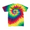 Youth Multi-Color Spiral Tie-Dyed T-Shirt Thumbnail