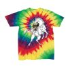 Youth Multi-Color Spiral Tie-Dyed T-Shirt Thumbnail