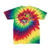 Youth Multi-Color Spiral Tie-Dyed T-Shirt Thumbnail