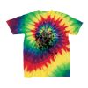 Youth Multi-Color Spiral Tie-Dyed T-Shirt Thumbnail