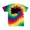 Youth Multi-Color Spiral Tie-Dyed T-Shirt Thumbnail