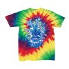 Youth Multi-Color Spiral Tie-Dyed T-Shirt Thumbnail