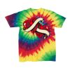 Youth Multi-Color Spiral Tie-Dyed T-Shirt Thumbnail