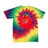 Youth Multi-Color Spiral Tie-Dyed T-Shirt Thumbnail