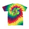 Youth Multi-Color Spiral Tie-Dyed T-Shirt Thumbnail