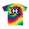 Youth Multi-Color Spiral Tie-Dyed T-Shirt Thumbnail
