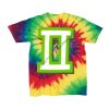 Youth Multi-Color Spiral Tie-Dyed T-Shirt Thumbnail