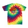Youth Multi-Color Spiral Tie-Dyed T-Shirt Thumbnail