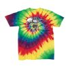Youth Multi-Color Spiral Tie-Dyed T-Shirt Thumbnail