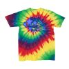 Youth Multi-Color Spiral Tie-Dyed T-Shirt Thumbnail