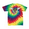 Youth Multi-Color Spiral Tie-Dyed T-Shirt Thumbnail