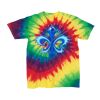Youth Multi-Color Spiral Tie-Dyed T-Shirt Thumbnail
