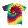 Youth Multi-Color Spiral Tie-Dyed T-Shirt Thumbnail
