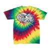Youth Multi-Color Spiral Tie-Dyed T-Shirt Thumbnail