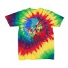Youth Multi-Color Spiral Tie-Dyed T-Shirt Thumbnail