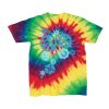 Youth Multi-Color Spiral Tie-Dyed T-Shirt Thumbnail