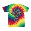 Youth Multi-Color Spiral Tie-Dyed T-Shirt Thumbnail