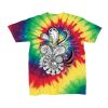 Youth Multi-Color Spiral Tie-Dyed T-Shirt Thumbnail