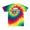 Youth Multi-Color Spiral Tie-Dyed T-Shirt Thumbnail