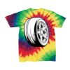 Youth Multi-Color Spiral Tie-Dyed T-Shirt Thumbnail