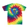 Youth Multi-Color Spiral Tie-Dyed T-Shirt Thumbnail