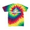 Youth Multi-Color Spiral Tie-Dyed T-Shirt Thumbnail
