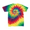 Youth Multi-Color Spiral Tie-Dyed T-Shirt Thumbnail