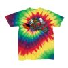 Youth Multi-Color Spiral Tie-Dyed T-Shirt Thumbnail