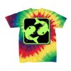 Youth Multi-Color Spiral Tie-Dyed T-Shirt Thumbnail