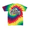 Youth Multi-Color Spiral Tie-Dyed T-Shirt Thumbnail