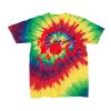 Youth Multi-Color Spiral Tie-Dyed T-Shirt Thumbnail