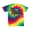 Youth Multi-Color Spiral Tie-Dyed T-Shirt Thumbnail