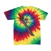 Youth Multi-Color Spiral Tie-Dyed T-Shirt Thumbnail