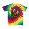 Youth Multi-Color Spiral Tie-Dyed T-Shirt Thumbnail