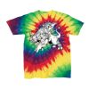 Youth Multi-Color Spiral Tie-Dyed T-Shirt Thumbnail