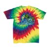 Youth Multi-Color Spiral Tie-Dyed T-Shirt Thumbnail