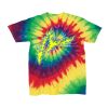 Youth Multi-Color Spiral Tie-Dyed T-Shirt Thumbnail