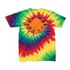 Youth Multi-Color Spiral Tie-Dyed T-Shirt Thumbnail