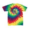 Youth Multi-Color Spiral Tie-Dyed T-Shirt Thumbnail
