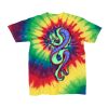 Youth Multi-Color Spiral Tie-Dyed T-Shirt Thumbnail
