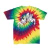Youth Multi-Color Spiral Tie-Dyed T-Shirt Thumbnail