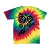 Youth Multi-Color Spiral Tie-Dyed T-Shirt Thumbnail
