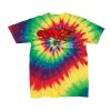 Youth Multi-Color Spiral Tie-Dyed T-Shirt Thumbnail