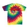 Youth Multi-Color Spiral Tie-Dyed T-Shirt Thumbnail