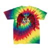 Youth Multi-Color Spiral Tie-Dyed T-Shirt Thumbnail