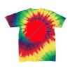 Youth Multi-Color Spiral Tie-Dyed T-Shirt Thumbnail
